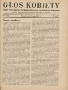 Głos Kobiety 1938.05.01 R.8 Nr5
