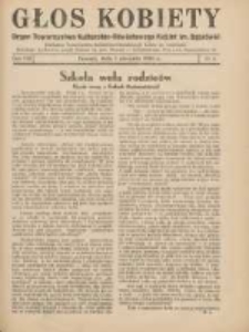 Głos Kobiety 1938.08.01 R.8 Nr8