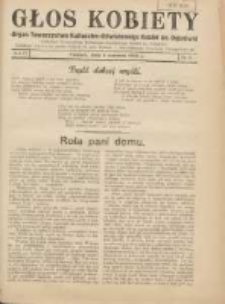 Głos Kobiety 1939.06.01 R.9 Nr6