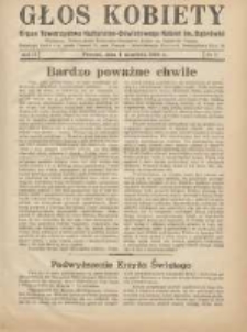 Głos Kobiety 1939.09.01 R.9 Nr9