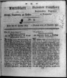 Amtsblatt der K&ouml;niglichen Regierung zu Posen. 1821.01.16 Nro.3