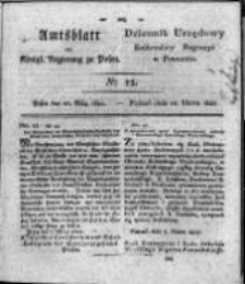 Amtsblatt der K&ouml;niglichen Regierung zu Posen. 1821.03.20 Nro.12