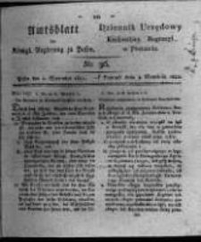 Amtsblatt der K&ouml;niglichen Regierung zu Posen. 1821.09.04 Nro.36