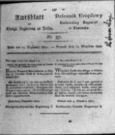 Amtsblatt der Königlichen Regierung zu Posen. 1821.09.11 Nro.37