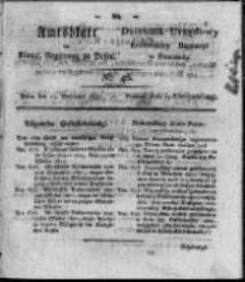 Amtsblatt der K&ouml;niglichen Regierung zu Posen. 1821.11.13 Nro.46