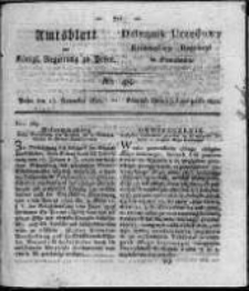 Amtsblatt der K&ouml;niglichen Regierung zu Posen. 1821.11.27 Nro.48