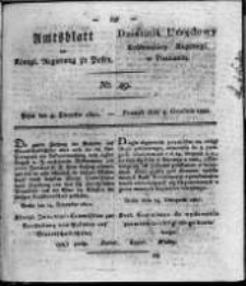 Amtsblatt der K&ouml;niglichen Regierung zu Posen. 1821.12.04 Nro.49