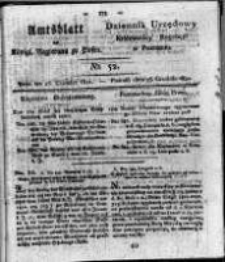 Amtsblatt der Königlichen Regierung zu Posen. 1821.12.25 Nro.52