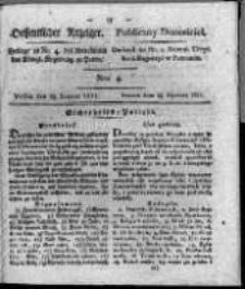 Oeffentlicher Anzeiger. 1821.01.23 Nro.4