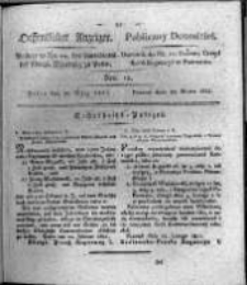 Oeffentlicher Anzeiger. 1821.03.20 Nro.12