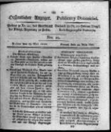 Oeffentlicher Anzeiger. 1821.05.15 Nro.20