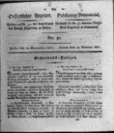 Oeffentlicher Anzeiger. 1821.09.11 Nro.37