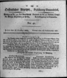 Oeffentlicher Anzeiger. 1821.10.16 Nro.42