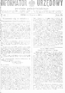 Informator Urzędowy Powiatu Gnieźnieńskiego 1934.03.24 R.83 Nr20