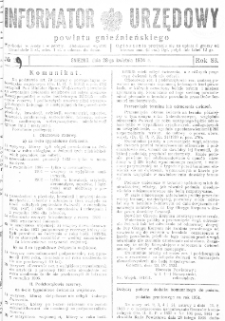 Informator Urzędowy Powiatu Gnieźnieńskiego 1934.04.28 R.83 Nr29