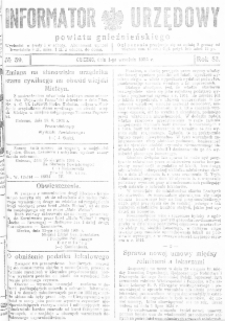 Informator Urzędowy Powiatu Gnieźnieńskiego 1934.09.01 R.83 Nr59