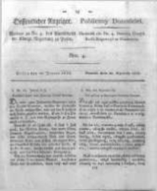 Oeffentlicher Anzeiger. 1822.01.22 Nro.4