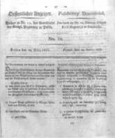 Oeffentlicher Anzeiger. 1822.03.19 Nro.12