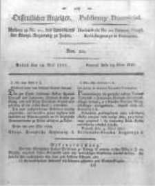 Oeffentlicher Anzeiger. 1822.05.14 Nro.20
