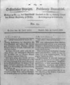 Oeffentlicher Anzeiger. 1822.06.18 Nro.25