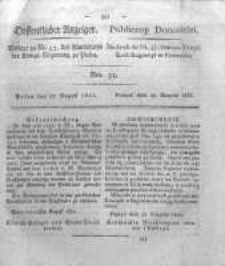 Oeffentlicher Anzeiger. 1822.08.27 Nro.35