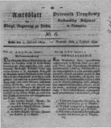Amtsblatt der K&ouml;niglichen Regierung zu Posen. 1822.02.05 Nro.6