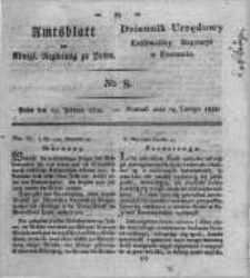Amtsblatt der Königlichen Regierung zu Posen. 1822.02.19 Nro.8