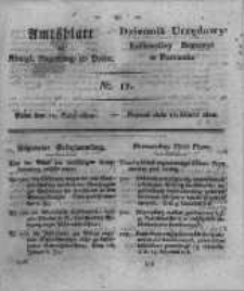 Amtsblatt der K&ouml;niglichen Regierung zu Posen. 1822.03.12 Nro.11
