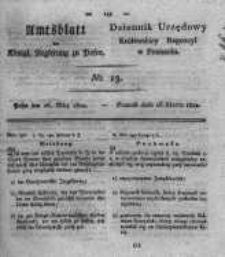 Amtsblatt der Königlichen Regierung zu Posen. 1822.03.26 Nro.13