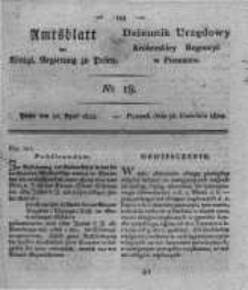 Amtsblatt der Königlichen Regierung zu Posen. 1822.04.30 Nro.18