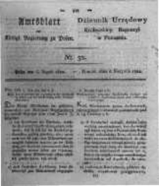 Amtsblatt der K&ouml;niglichen Regierung zu Posen. 1822.08.06 Nro.32
