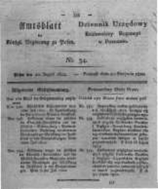 Amtsblatt der Königlichen Regierung zu Posen. 1822.08.20 Nro.34