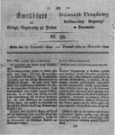 Amtsblatt der K&ouml;niglichen Regierung zu Posen. 1822.09.17 Nro.38