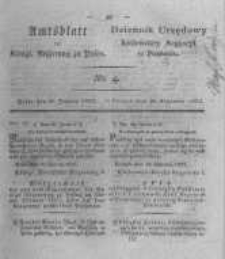 Amtsblatt der K&ouml;niglichen Regierung zu Posen. 1823.01.28 Nro.4