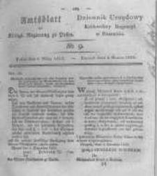 Amtsblatt der Königlichen Regierung zu Posen. 1823.03.04 Nro.9