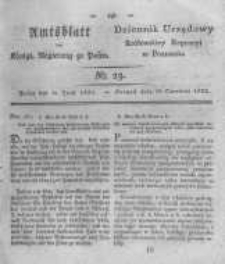 Amtsblatt der K&ouml;niglichen Regierung zu Posen. 1823.06.10 Nro.23