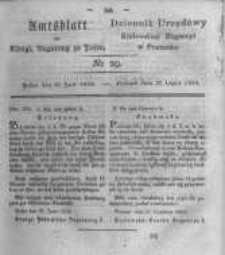 Amtsblatt der Königlichen Regierung zu Posen. 1823.07.22 Nro.29