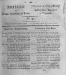Amtsblatt der Königlichen Regierung zu Posen. 1823.07.29 Nro.30