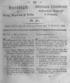 Amtsblatt der K&ouml;niglichen Regierung zu Posen. 1823.08.12 Nro.32