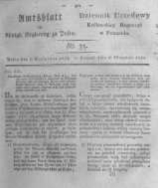 Amtsblatt der K&ouml;niglichen Regierung zu Posen. 1823.09.02 Nro.35
