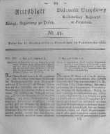 Amtsblatt der K&ouml;niglichen Regierung zu Posen. 1823.10.14 Nro.41