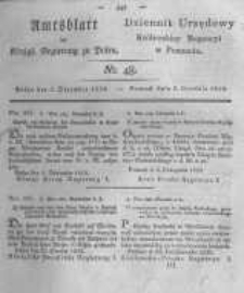 Amtsblatt der Königlichen Regierung zu Posen. 1823.12.02 Nro.48