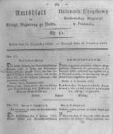 Amtsblatt der K&ouml;niglichen Regierung zu Posen. 1823.12.23 Nro.51