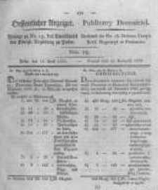 Oeffentlicher Anzeiger. 1823.04.15 Nro.15