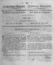 Oeffentlicher Anzeiger. 1823.07.22 Nro.29