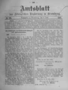 Amtsblatt der K&ouml;niglichen Preussischen Regierung zu Bromberg. 1904.06.09 No.23