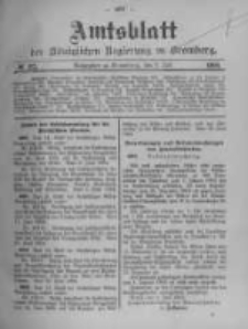 Amtsblatt der Königlichen Preussischen Regierung zu Bromberg. 1904.07.07 No.27