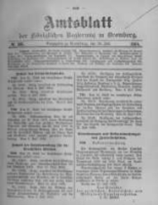 Amtsblatt der Königlichen Preussischen Regierung zu Bromberg. 1904.07.28 No.30