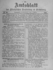 Amtsblatt der K&ouml;niglichen Preussischen Regierung zu Bromberg. 1904.10.06 No.40