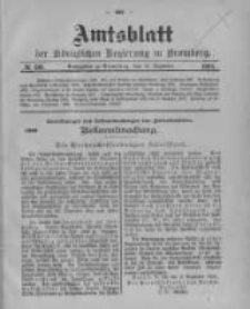 Amtsblatt der K&ouml;niglichen Preussischen Regierung zu Bromberg. 1904.12.15 No.50